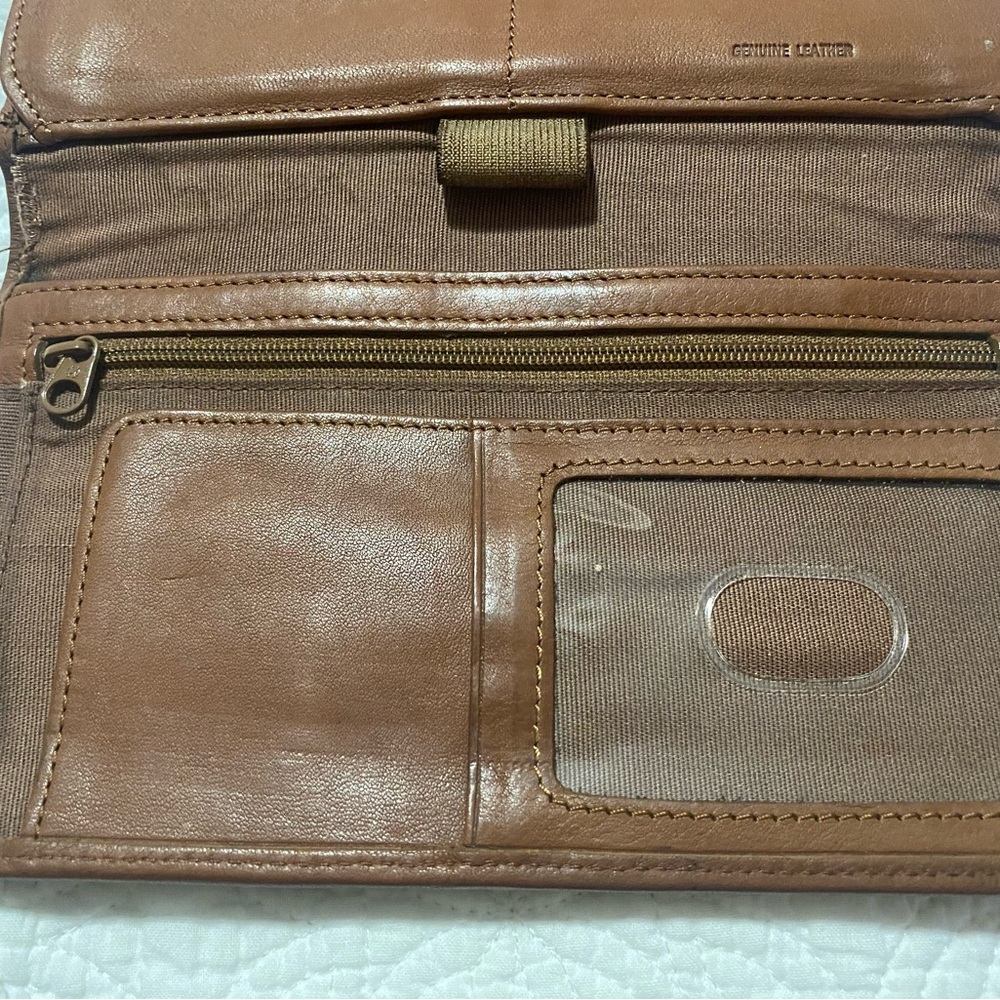 Fossil Tan Leather Crossbody Bag - Picture 4 of 6